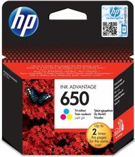 Картридж HP CZ102AE цветной, № 650